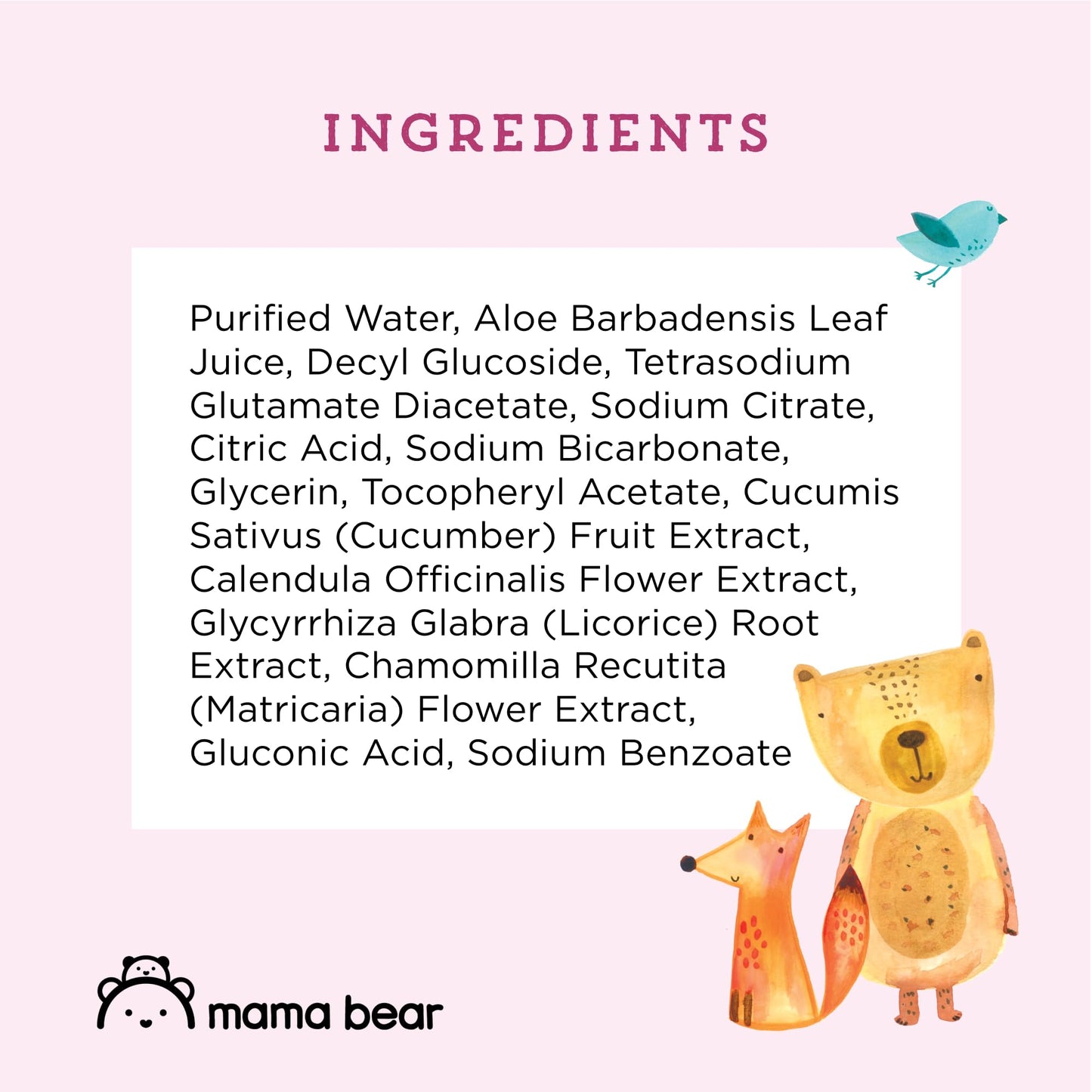 Amazon Brand - Mama Bear Toddler Toilet Wipes, Fragrance Free, Plant-Based Hypoallergenic, 336 Count, 8 Packs of 42