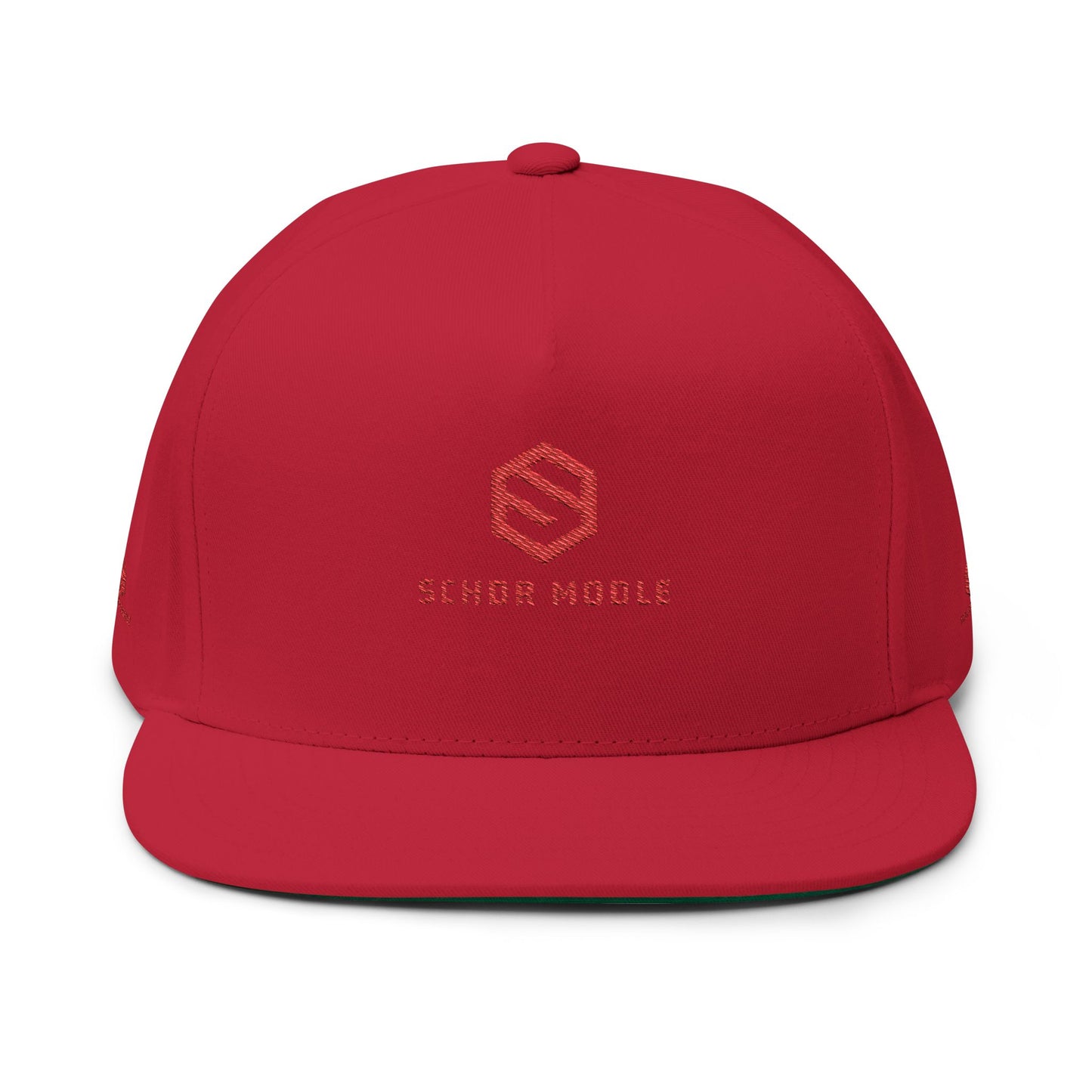 Stylish Flat Bill Cap - Trendy Embroidered Hat for Urban Fashion, Cool Accessory, Perfect Gift for Hipsters and Sports Enthusiasts