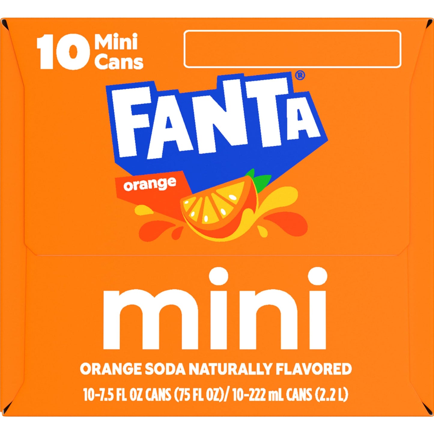 FANTA ORANGE CAN 7.5 FL OZ X10