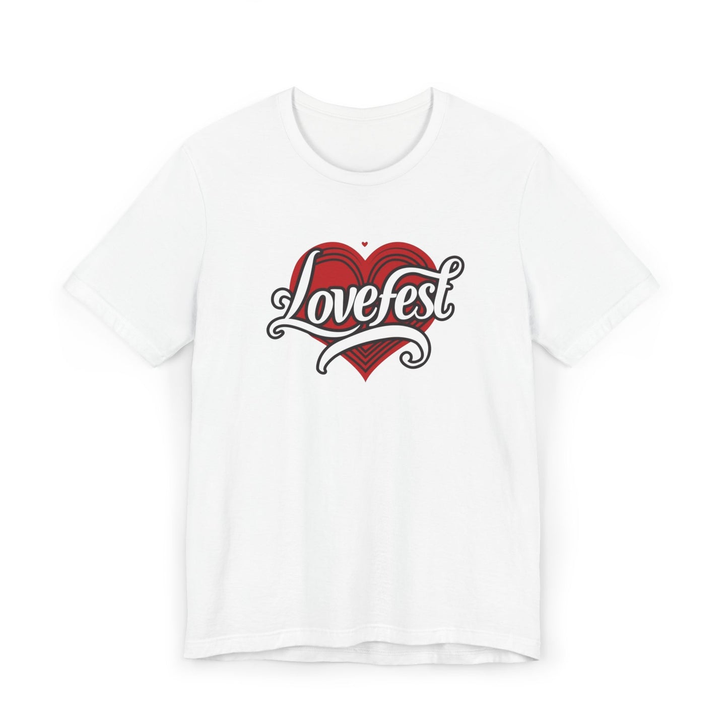 Lovefest Unisex Jersey T-Shirt - Celebrate Love and Togetherness