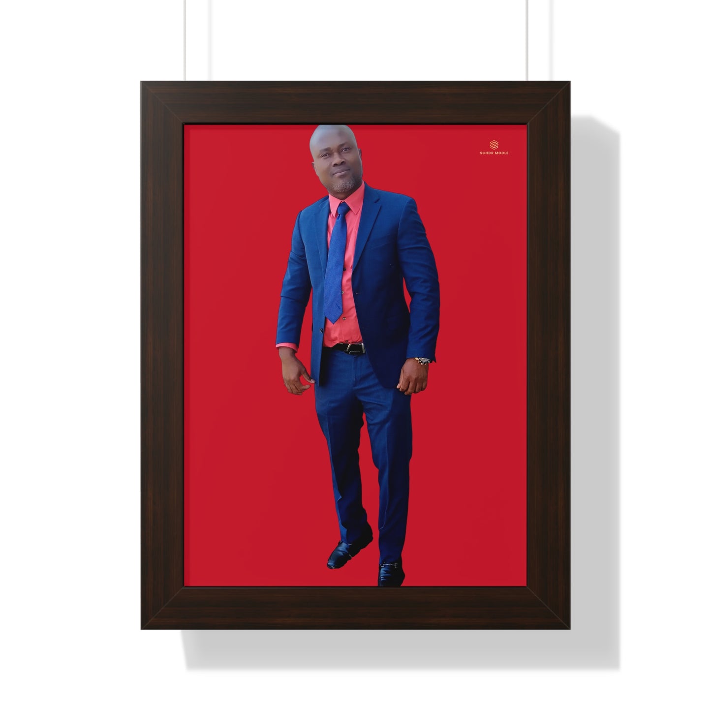 Elegant Framed Vertical Poster - Stylish Home Décor for Celebrations and Achievements