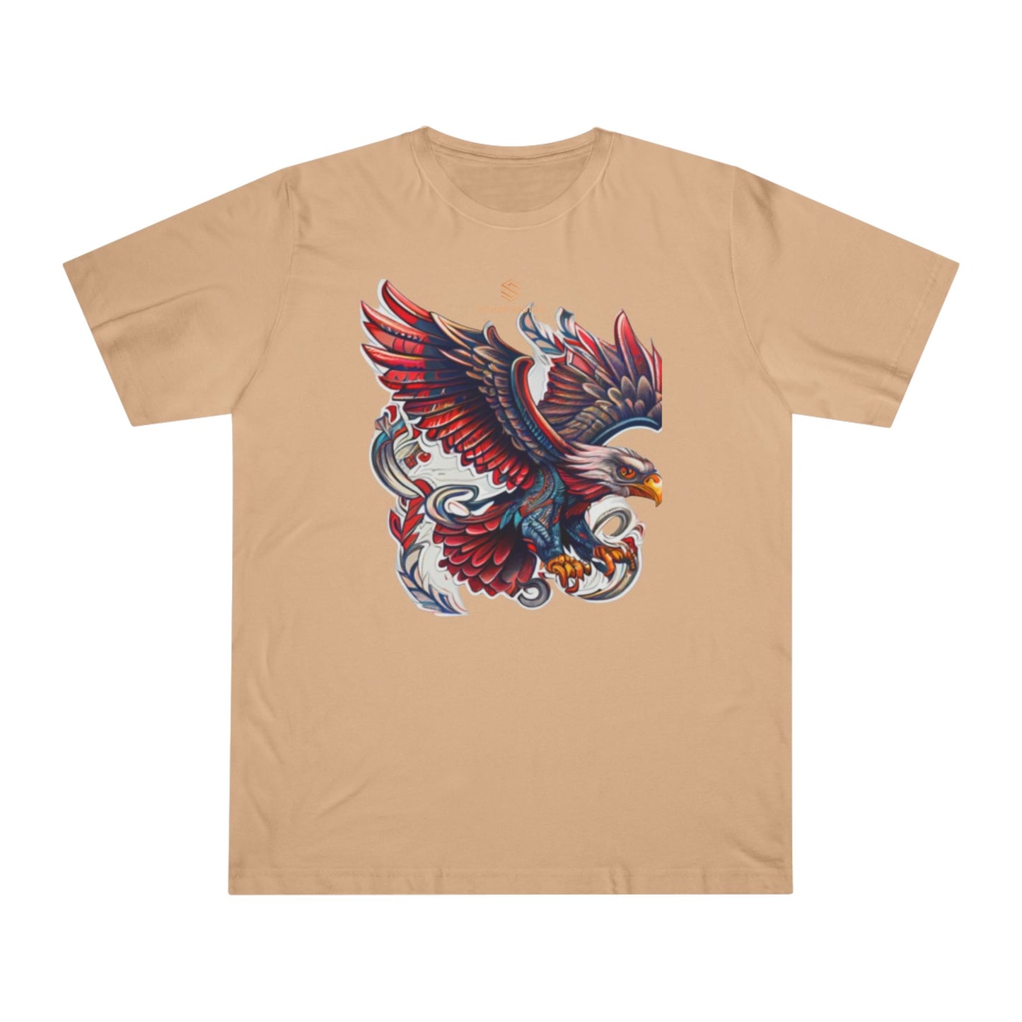 Eagle Emblem Unisex T-Shirt, Graphic Tee, Animal Lover Shirt, Gift for Nature Enthusiasts, Patriotic Apparel, Unique Casual Wear