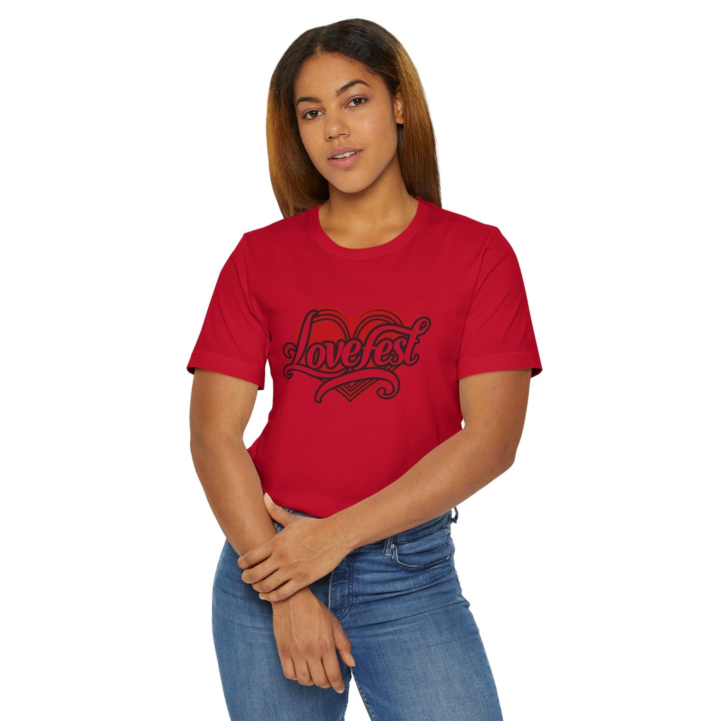 Lovefest Unisex Jersey T-Shirt - Celebrate Love and Togetherness