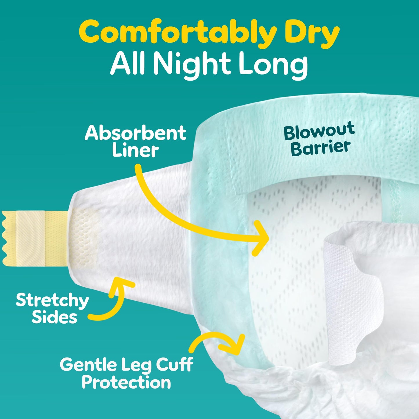 Pampers Baby Diapers - Swaddlers - Size 3, 168 Count, Ultra Absorbent Disposable Infant Diaper