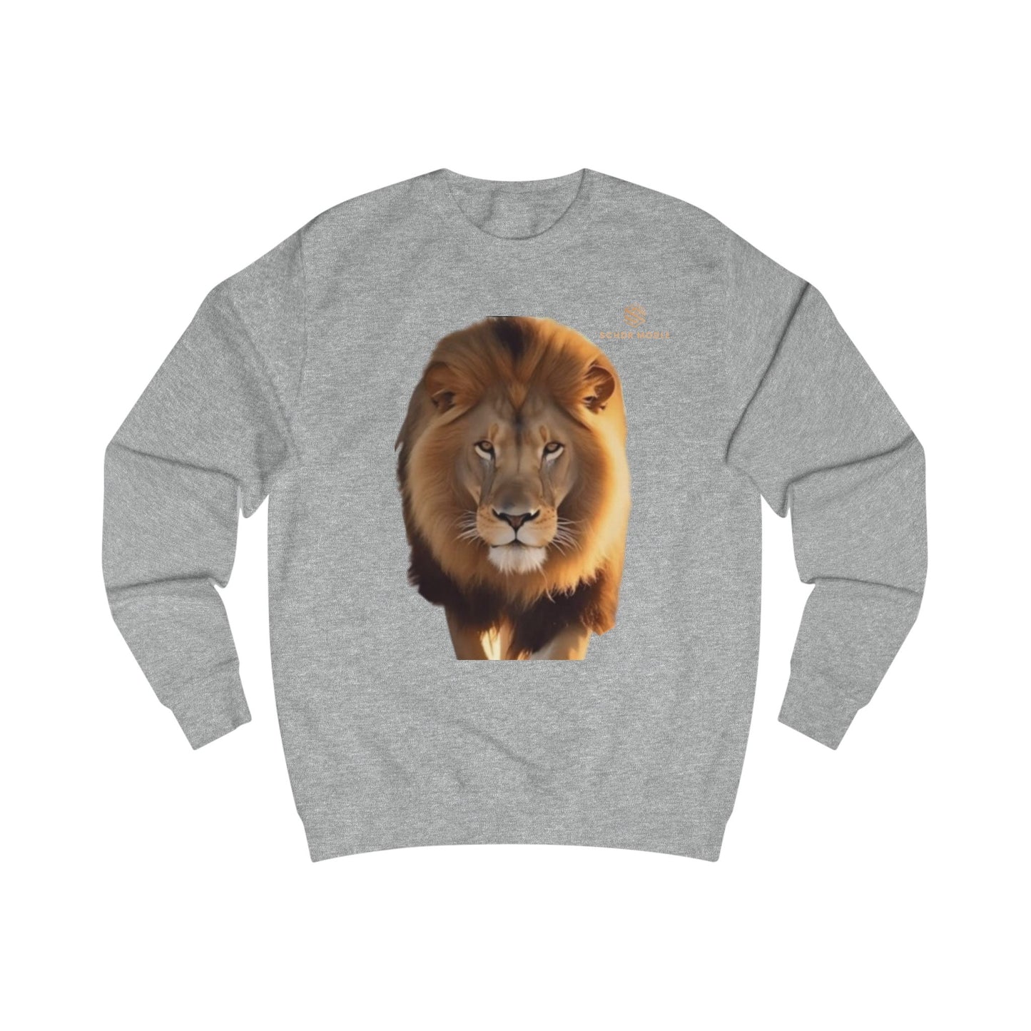 Majestic Lion Unisex Sweatshirt - Comfortable and Stylish Animal Apparel