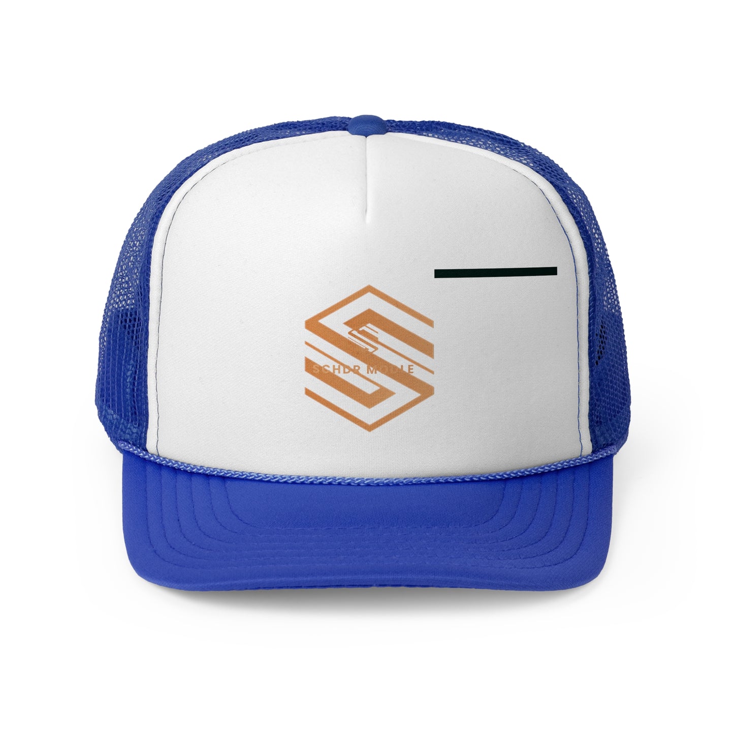Stylish Trucker Cap with Modern Logo - Perfect for Casual Outings & Sporting Events