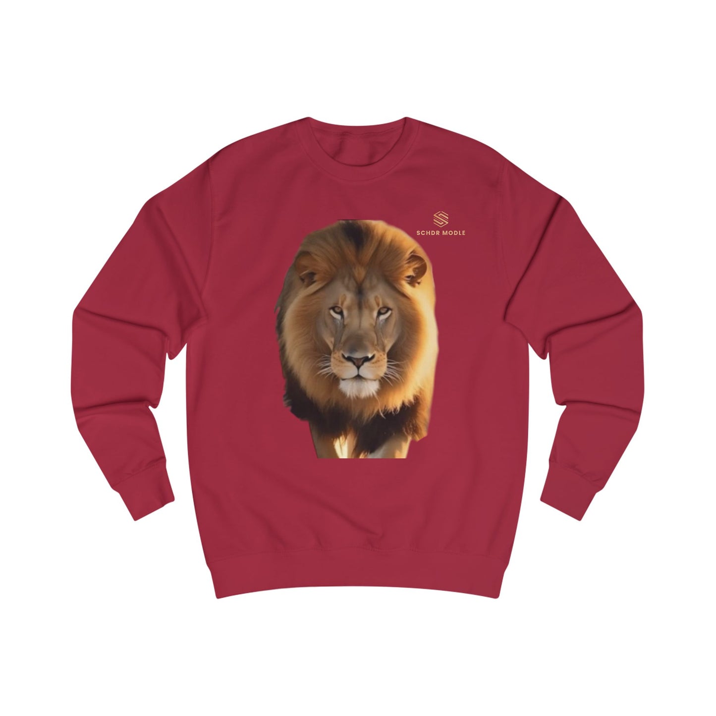 Majestic Lion Unisex Sweatshirt - Comfortable and Stylish Animal Apparel