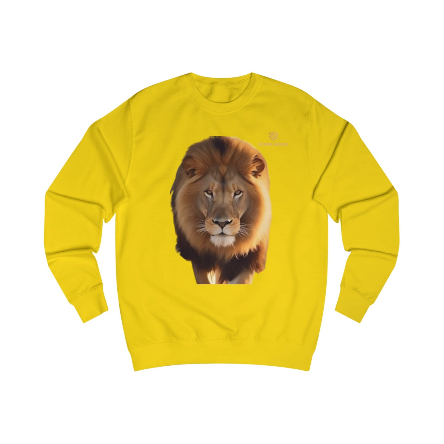 Majestic Lion Unisex Sweatshirt - Comfortable and Stylish Animal Apparel