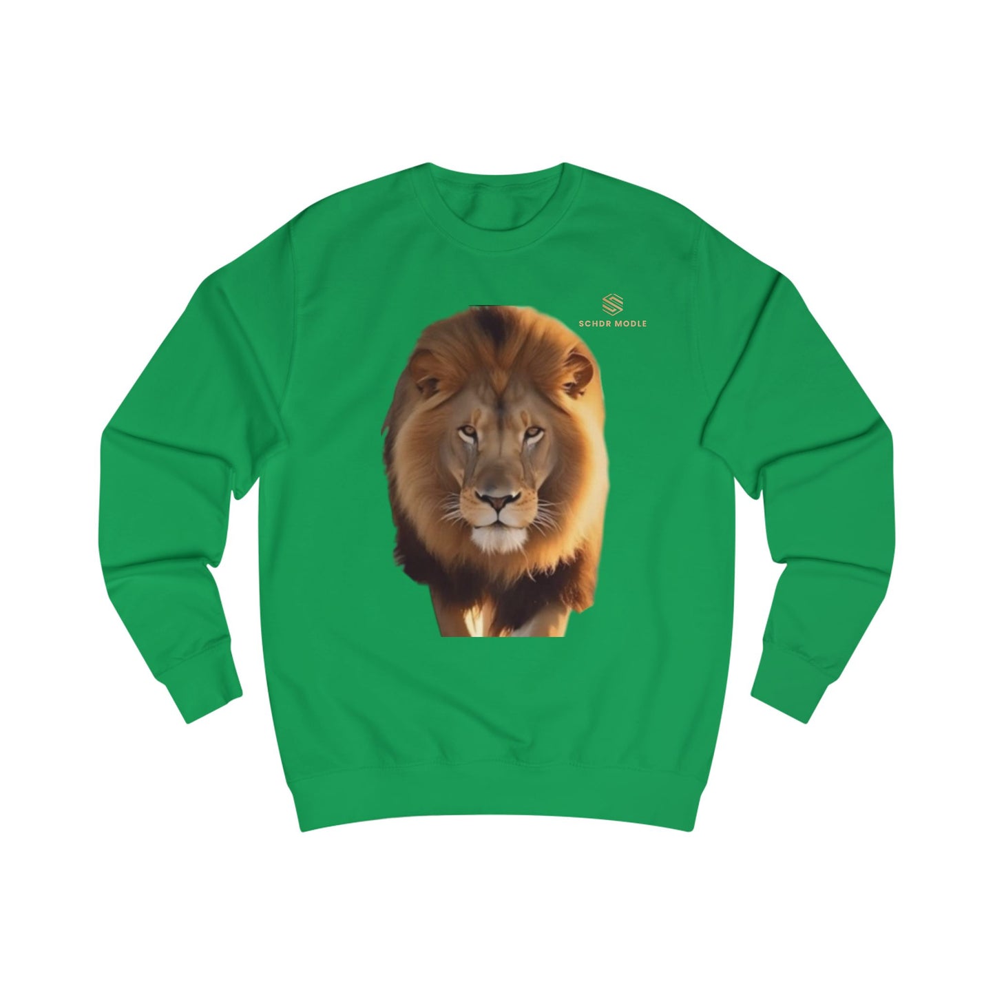 Majestic Lion Unisex Sweatshirt - Comfortable and Stylish Animal Apparel