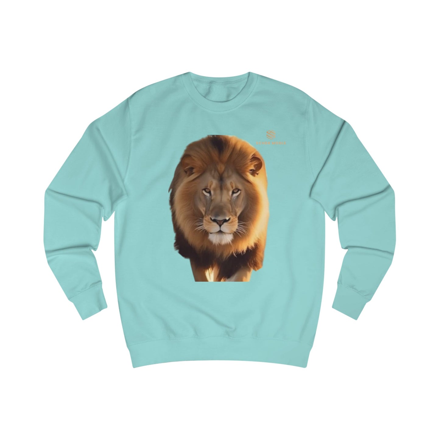 Majestic Lion Unisex Sweatshirt - Comfortable and Stylish Animal Apparel