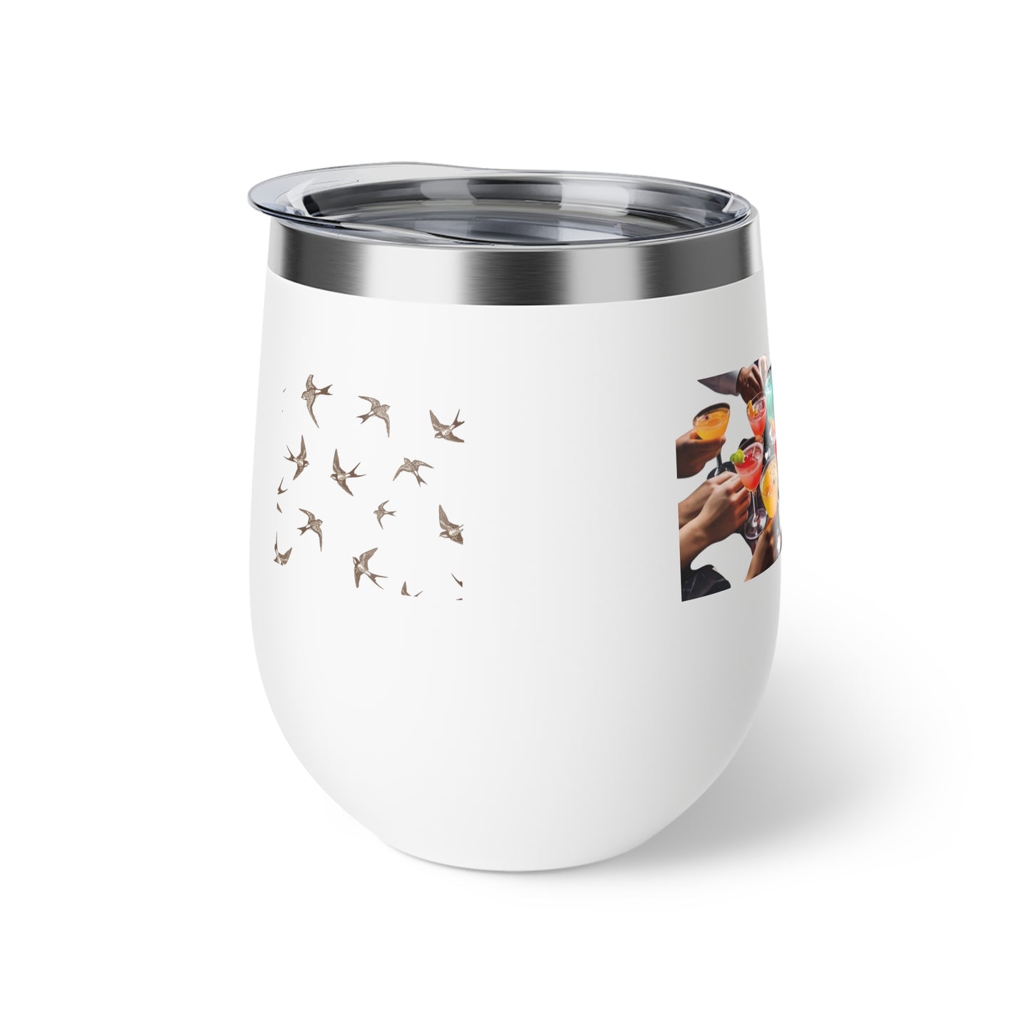 Copper Vacuum Insulated Cup - Perfect for Parties & Outdoor Gatherings