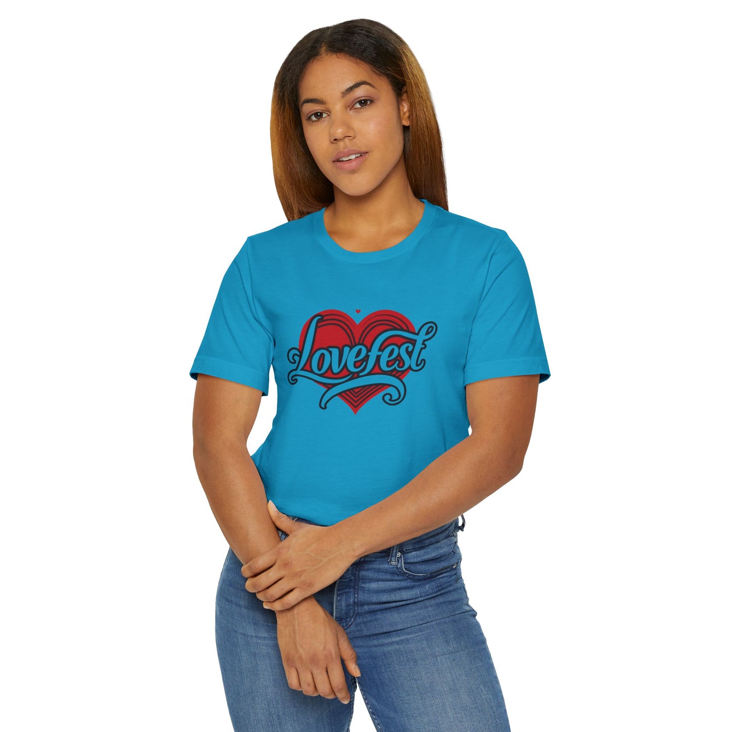 Lovefest Unisex Jersey T-Shirt - Celebrate Love and Togetherness