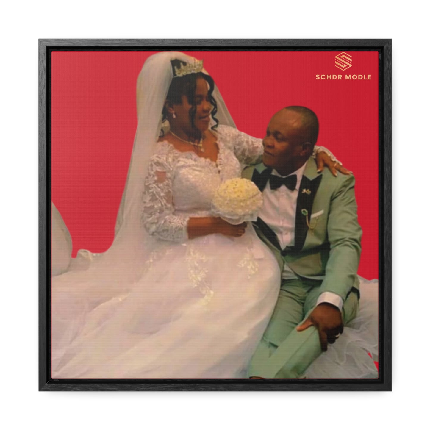 Romantic Wedding Gallery Canvas Wrap - Love Celebrations
