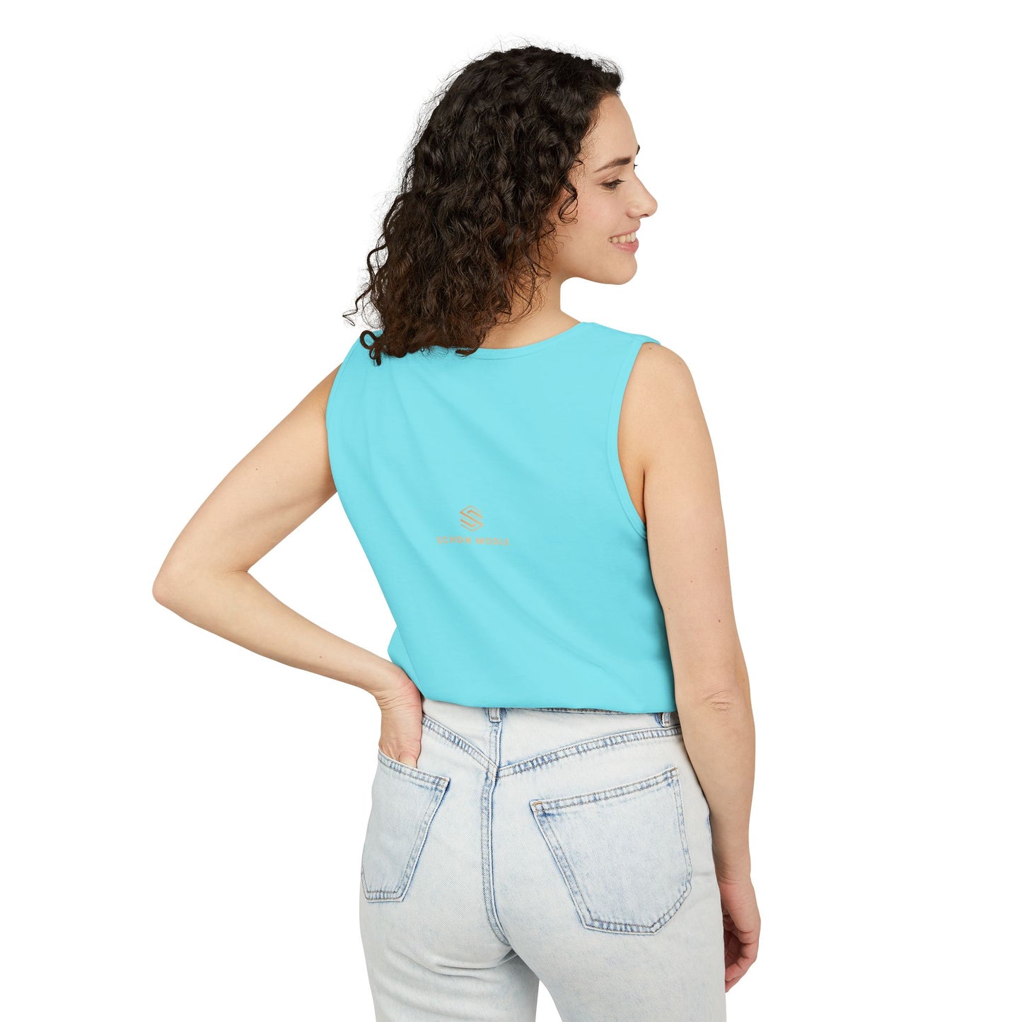 Majestic Lion Unisex Garment-Dyed Tank Top | Bold Wildlife Shirt for Summer Adventures