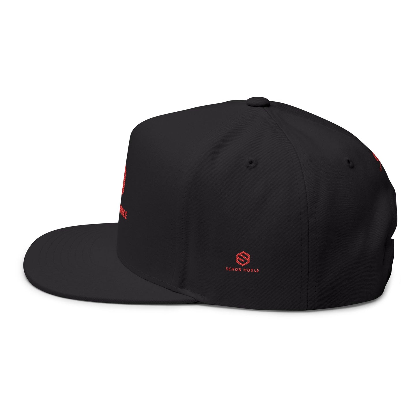 Stylish Flat Bill Cap - Trendy Embroidered Hat for Urban Fashion, Cool Accessory, Perfect Gift for Hipsters and Sports Enthusiasts