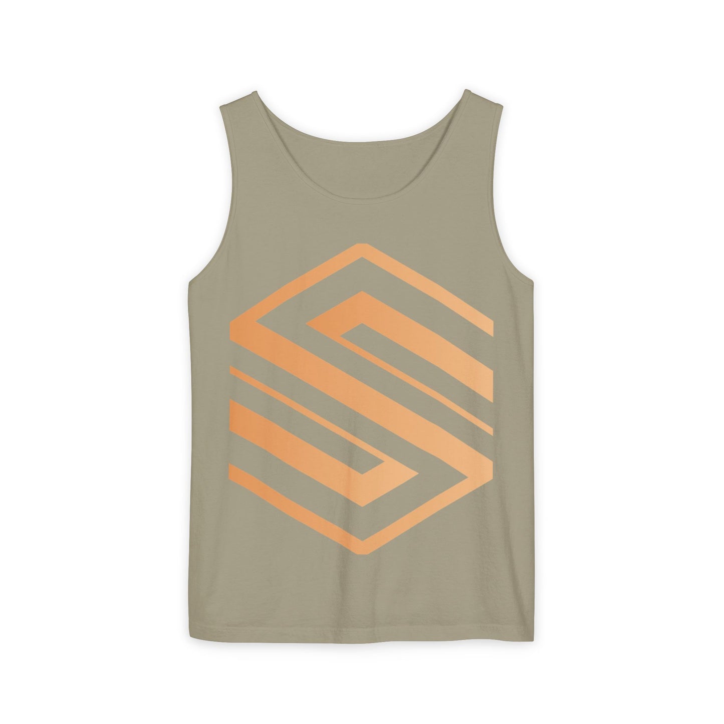 Majestic Lion Unisex Garment-Dyed Tank Top | Bold Wildlife Shirt for Summer Adventures
