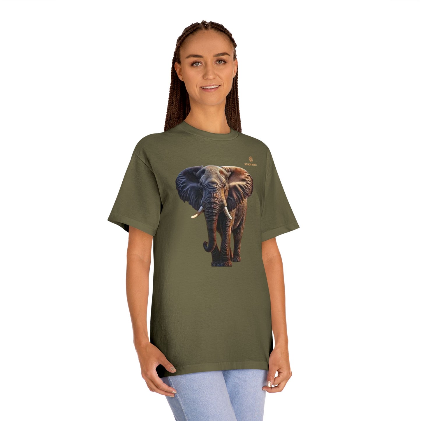 Majestic Elephant Unisex Classic Tee - Nature Lover's T-Shirt