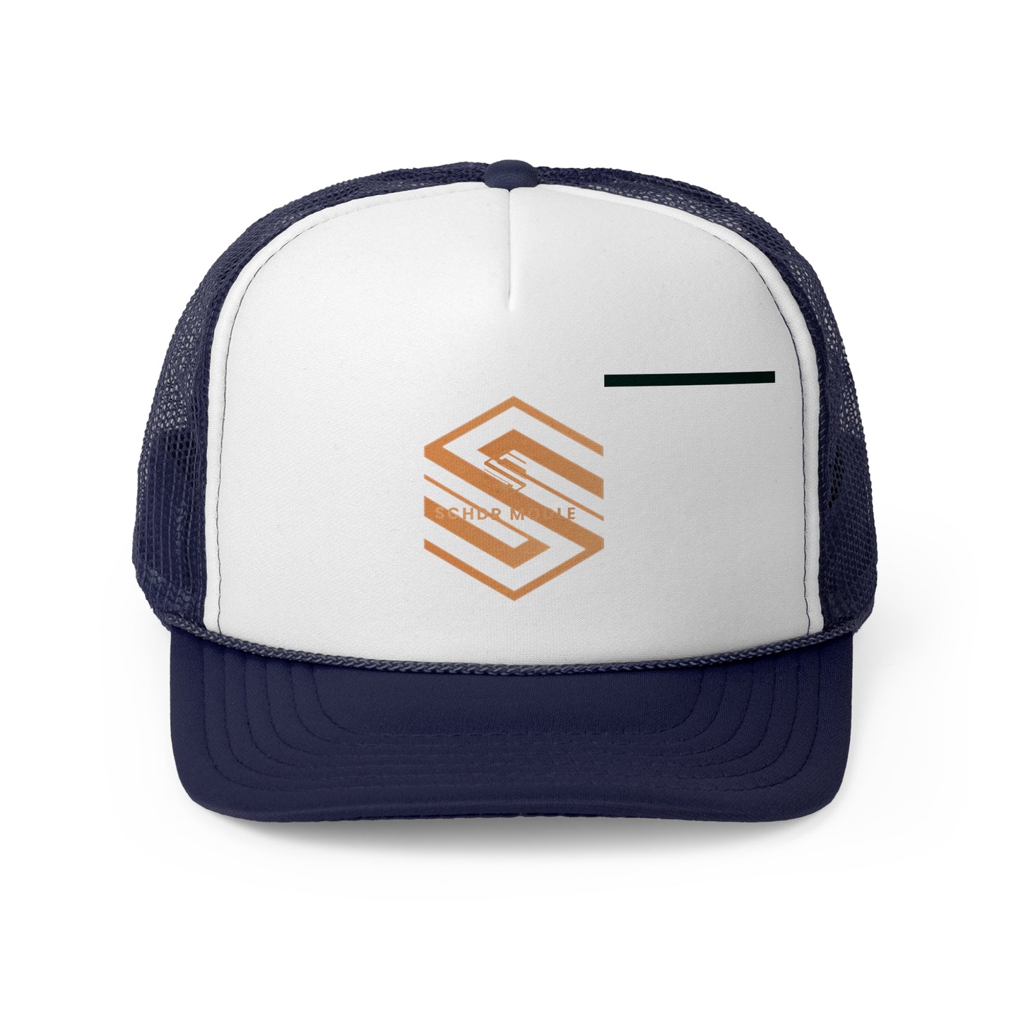 Stylish Trucker Cap with Modern Logo - Perfect for Casual Outings & Sporting Events