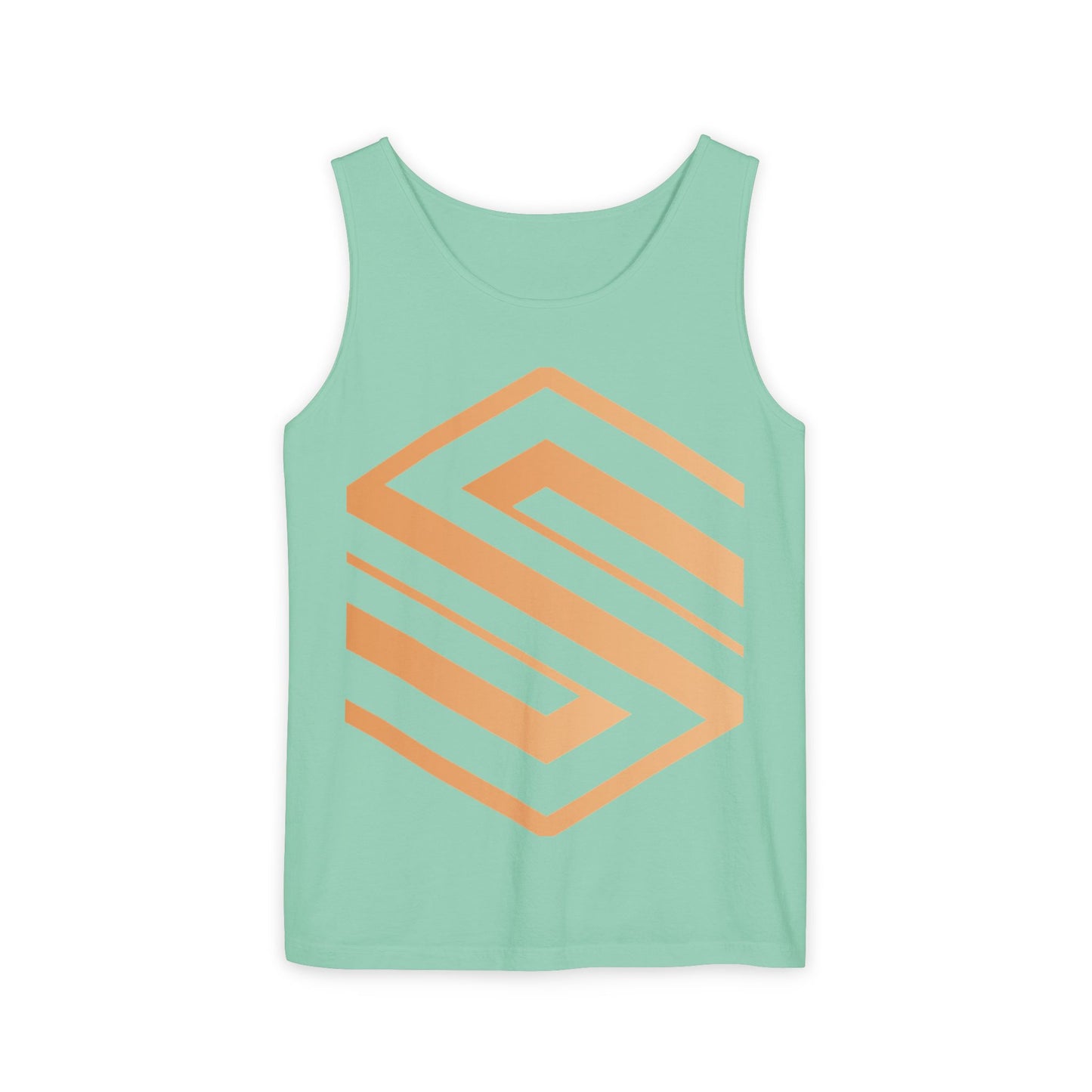 Majestic Lion Unisex Garment-Dyed Tank Top | Bold Wildlife Shirt for Summer Adventures