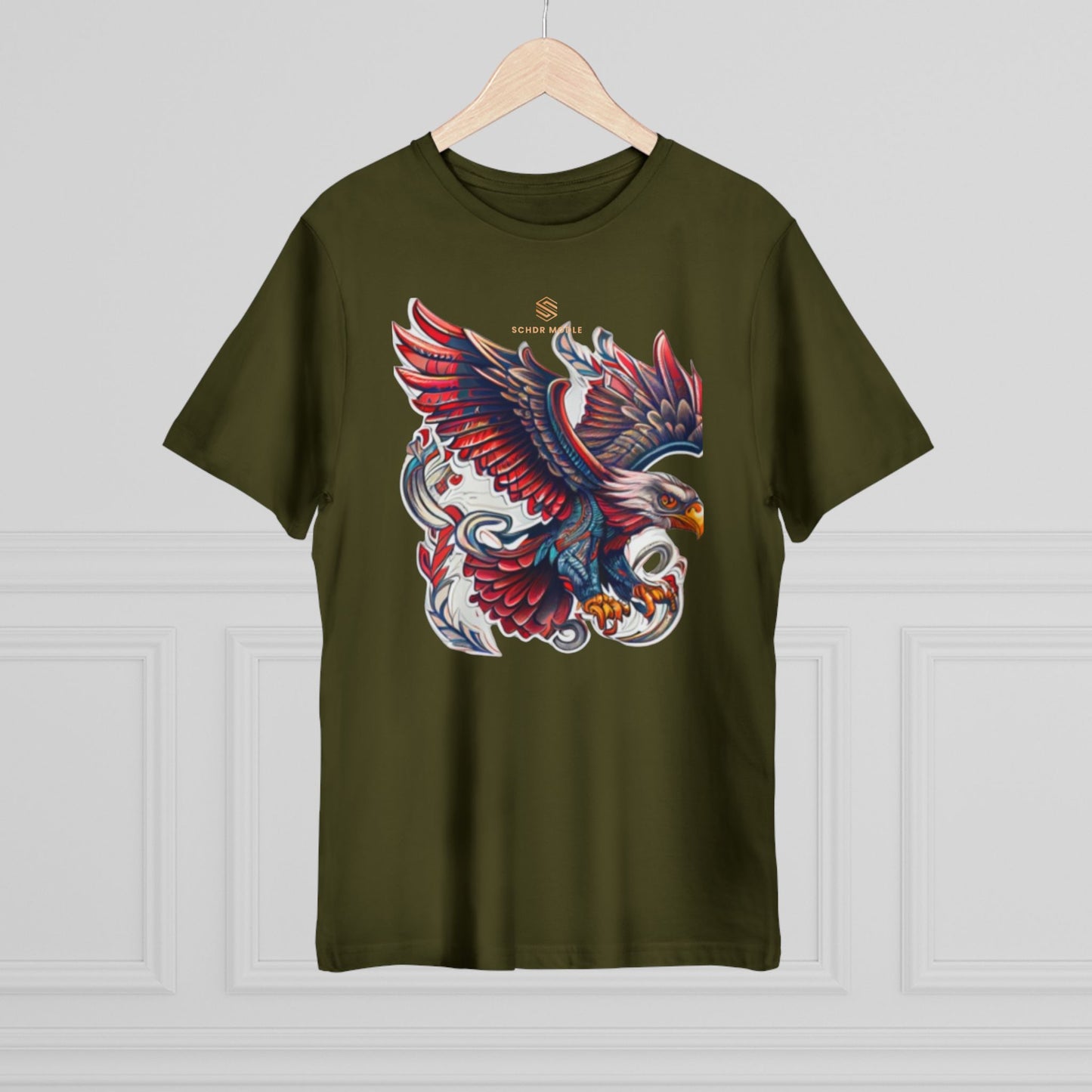 Eagle Emblem Unisex T-Shirt, Graphic Tee, Animal Lover Shirt, Gift for Nature Enthusiasts, Patriotic Apparel, Unique Casual Wear