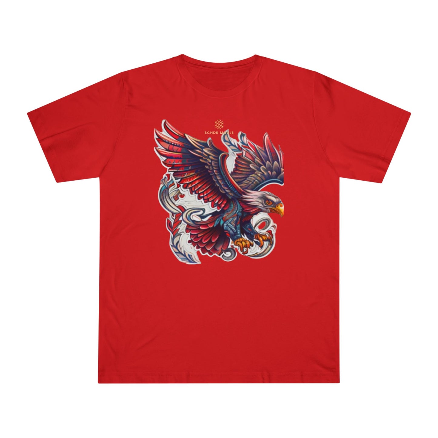 Eagle Emblem Unisex T-Shirt, Graphic Tee, Animal Lover Shirt, Gift for Nature Enthusiasts, Patriotic Apparel, Unique Casual Wear