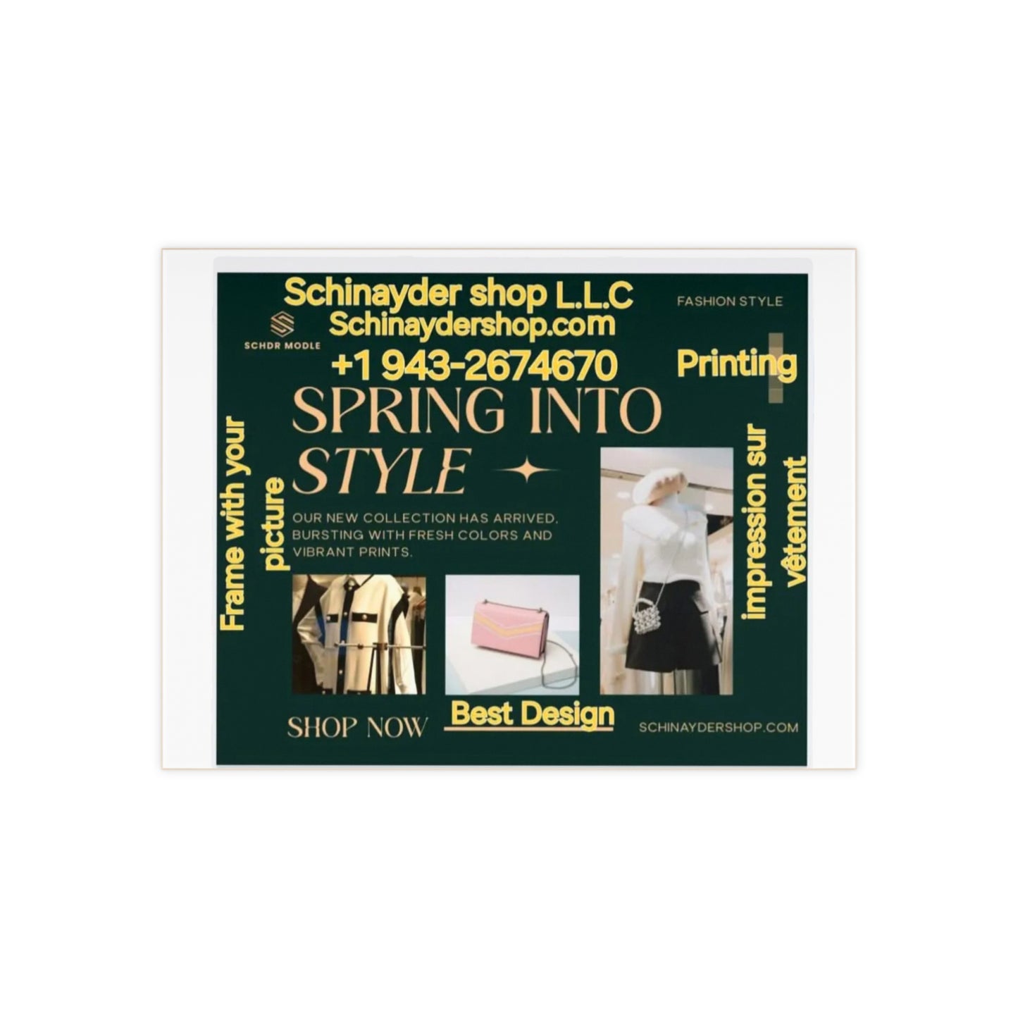 Customizable Ceramic Photo Tile - Perfect for Spring Décor and Gifting