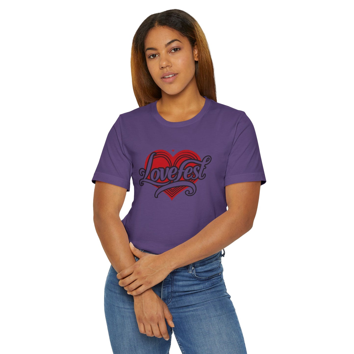 Lovefest Unisex Jersey T-Shirt - Celebrate Love and Togetherness