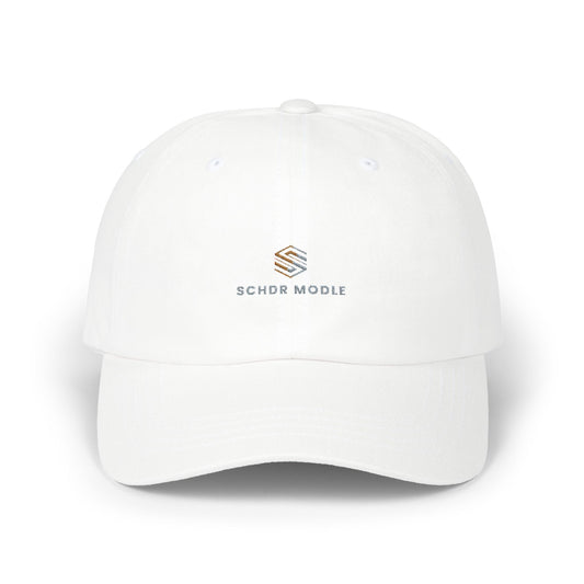 Classic Dad Cap with SCHDR MODLE Logo - Stylish Cotton Hat for Everyday Wear