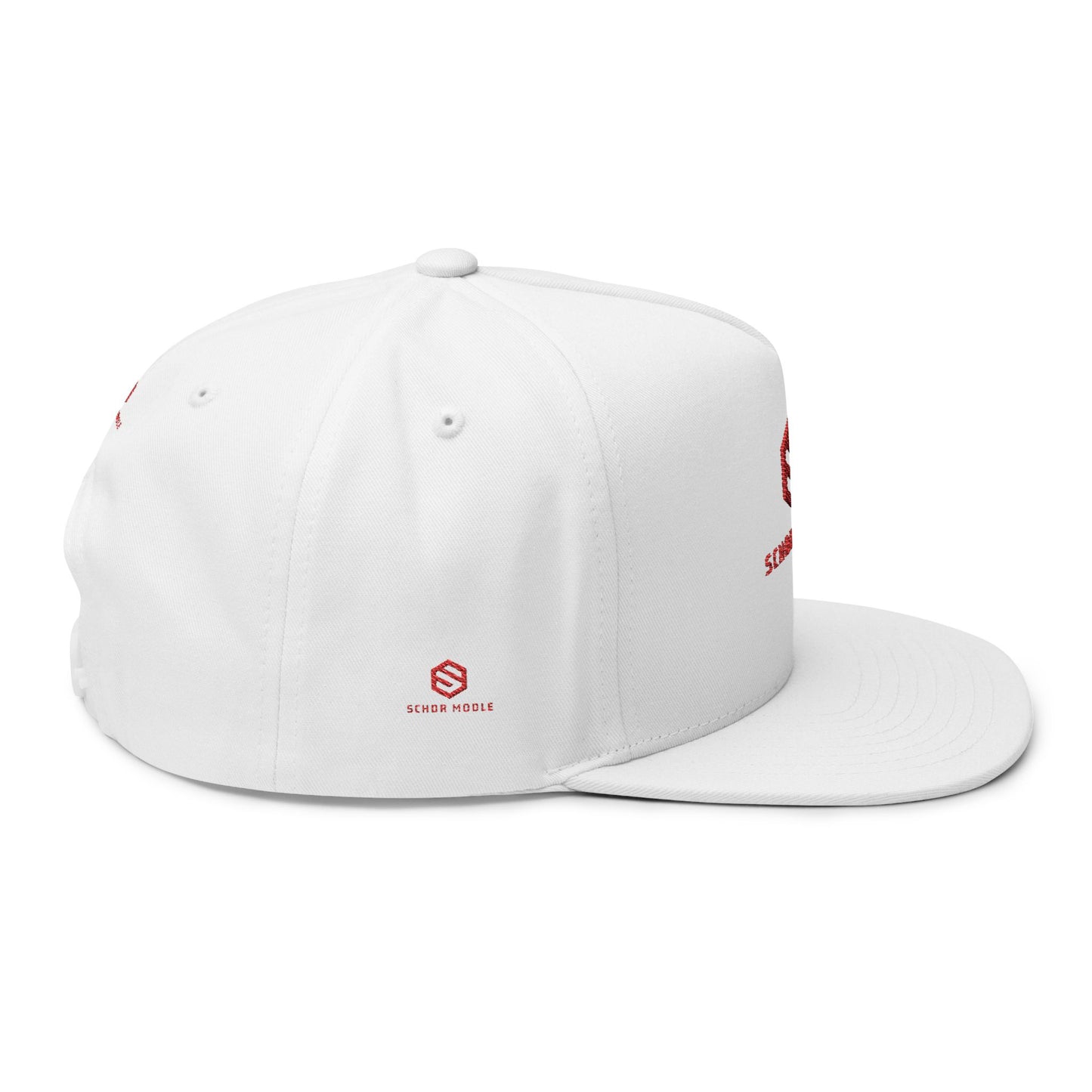 Stylish Flat Bill Cap - Trendy Embroidered Hat for Urban Fashion, Cool Accessory, Perfect Gift for Hipsters and Sports Enthusiasts