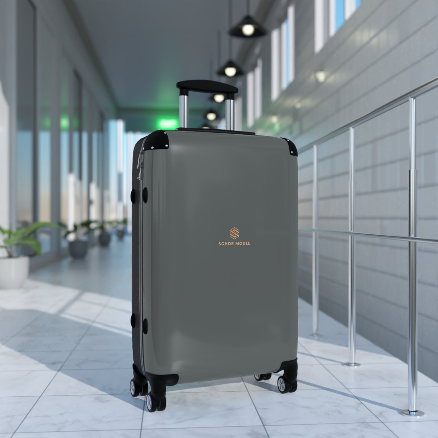 Personalized Family Travel Suitcase - Custom Design with Photo & Name