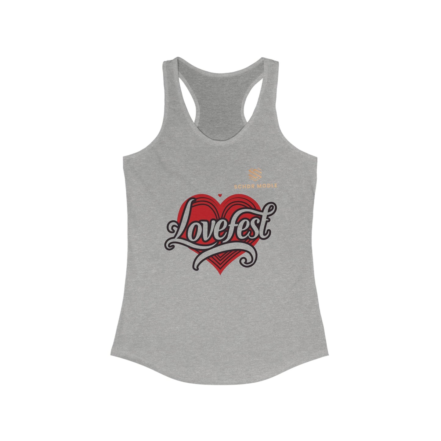 Lovefest Women's Racerback Tank Top | Perfect for Valentine's Day