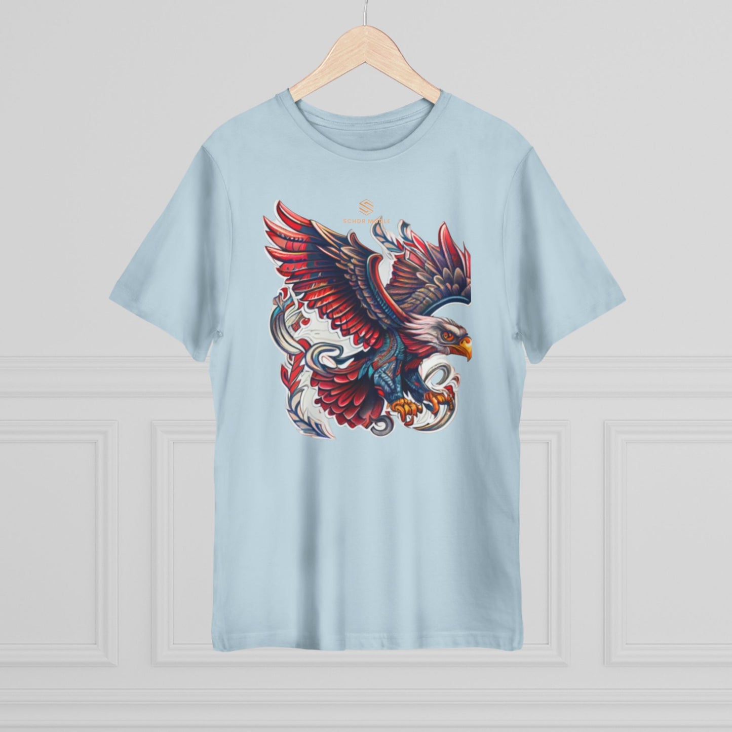 Eagle Emblem Unisex T-Shirt, Graphic Tee, Animal Lover Shirt, Gift for Nature Enthusiasts, Patriotic Apparel, Unique Casual Wear