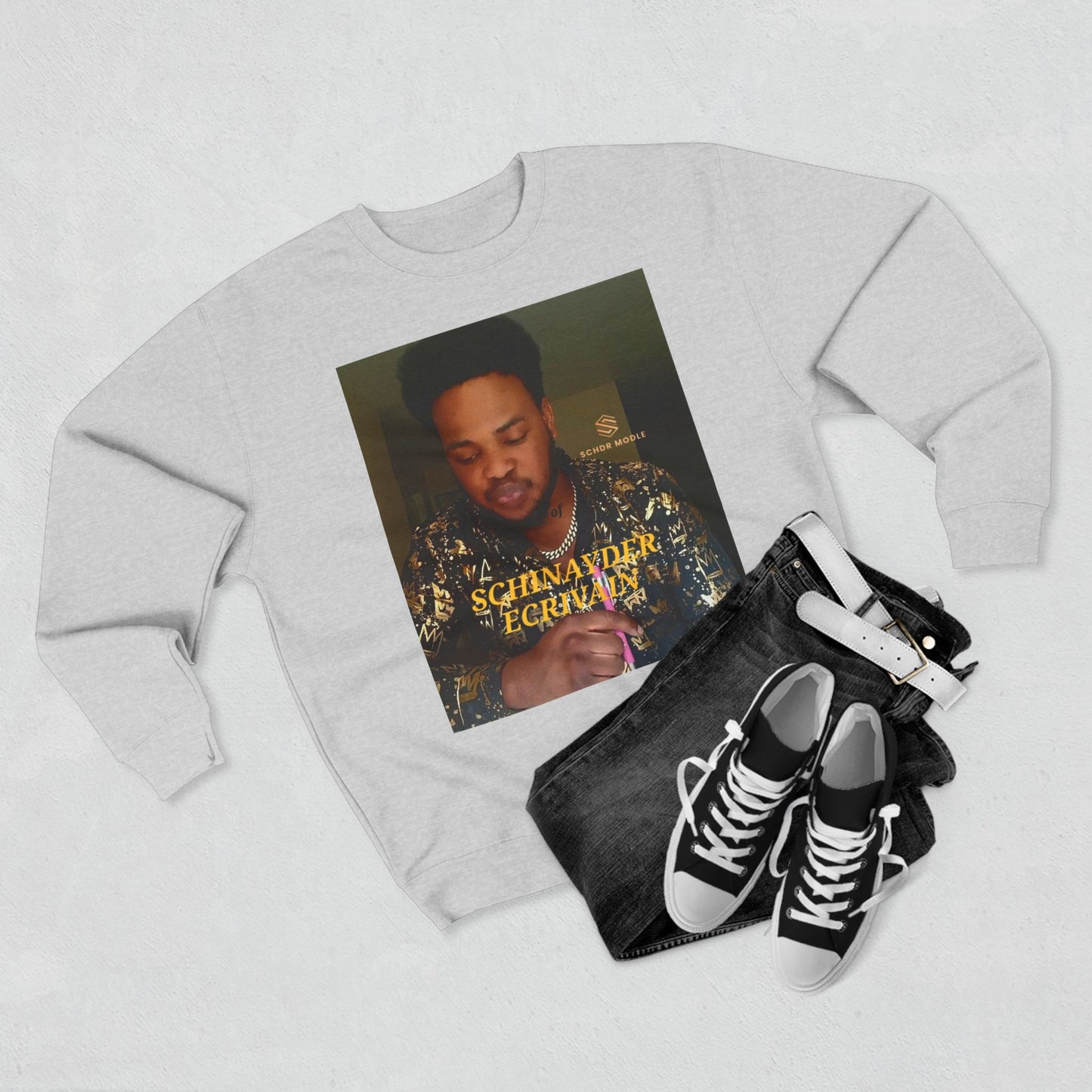 Cozy Graphic Sweatshirt, Unisex Crewneck Sweatshirt, Casual Wear, Gift for Him/Her, Trendy Fashion, Everyday Comfort