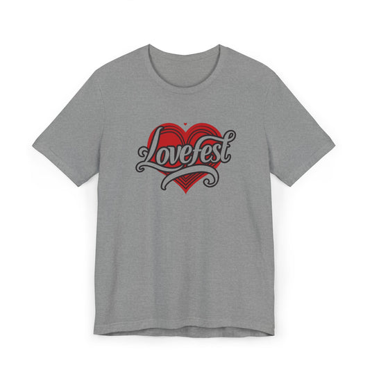 Lovefest Unisex Jersey T-Shirt - Celebrate Love and Togetherness