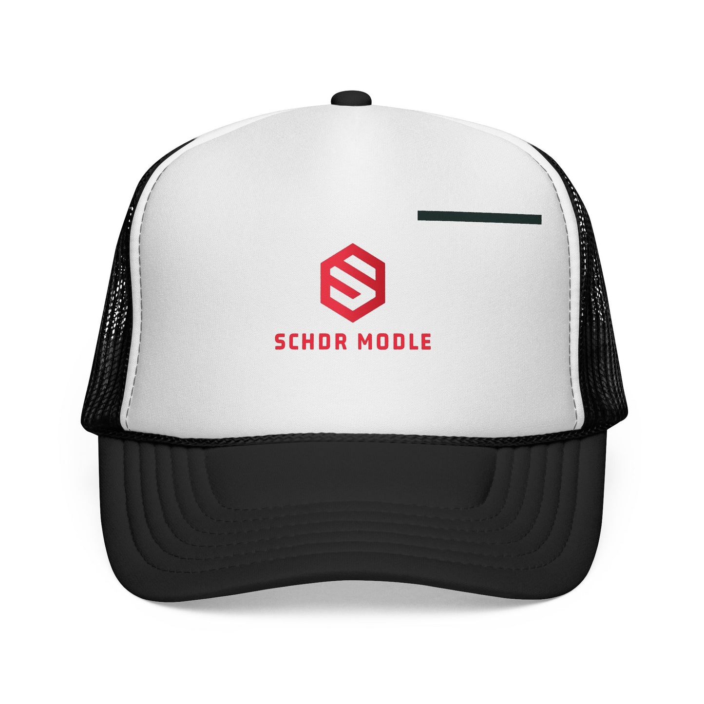 Stylish Trucker Cap with Modern Logo - Perfect for Casual Outings & Sporting Events