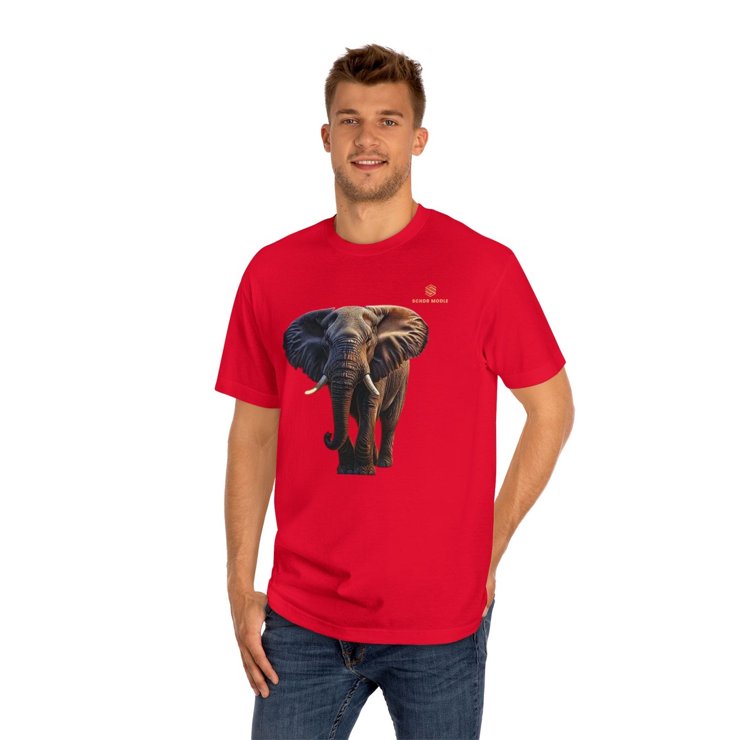 Majestic Elephant Unisex Classic Tee - Nature Lover's T-Shirt