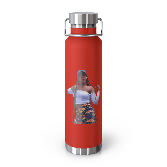Stylish Copper Insulated Water Bottle, Perfect for Fitness, Travel, Gifts, Eco-Friendly, Unique Design and Durable!