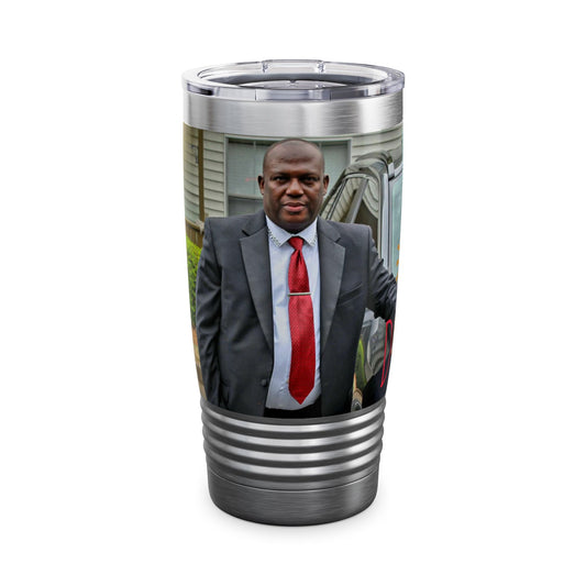 Personalized Ringneck Tumbler - 20oz Insulated Travel Mug with Custom Design