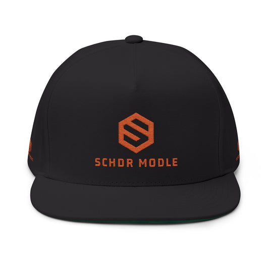 Stylish Flat Bill Cap with Unique Embroidery, Hip Hop Fashion Hat, Streetwear Accessory, Gift for Trendsetters, Unisex Cap
