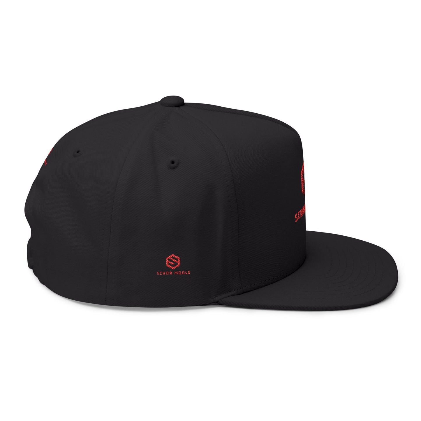 Stylish Flat Bill Cap - Trendy Embroidered Hat for Urban Fashion, Cool Accessory, Perfect Gift for Hipsters and Sports Enthusiasts