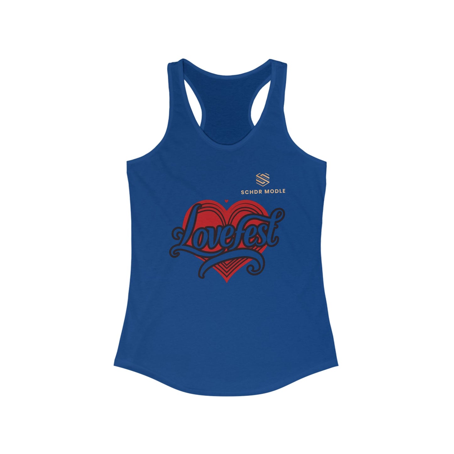 Lovefest Women's Racerback Tank Top | Perfect for Valentine's Day