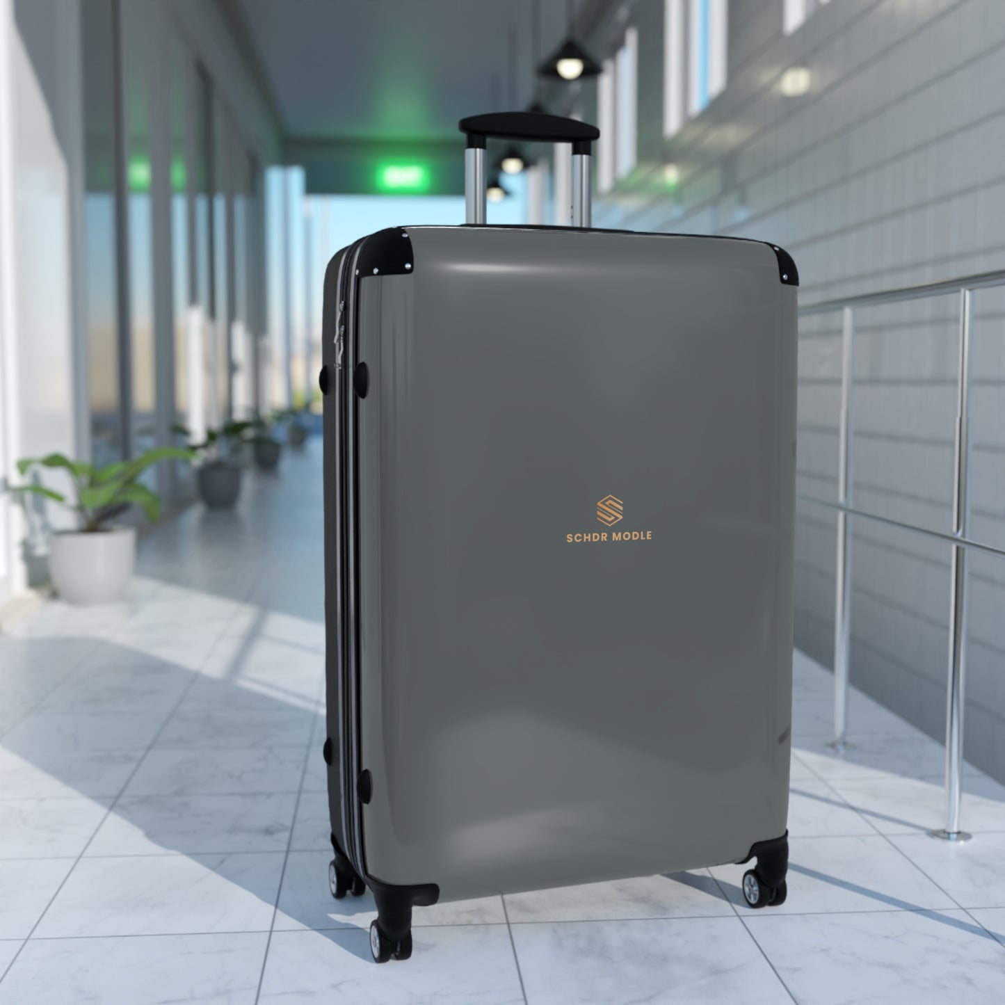 Personalized Family Travel Suitcase - Custom Design with Photo & Name