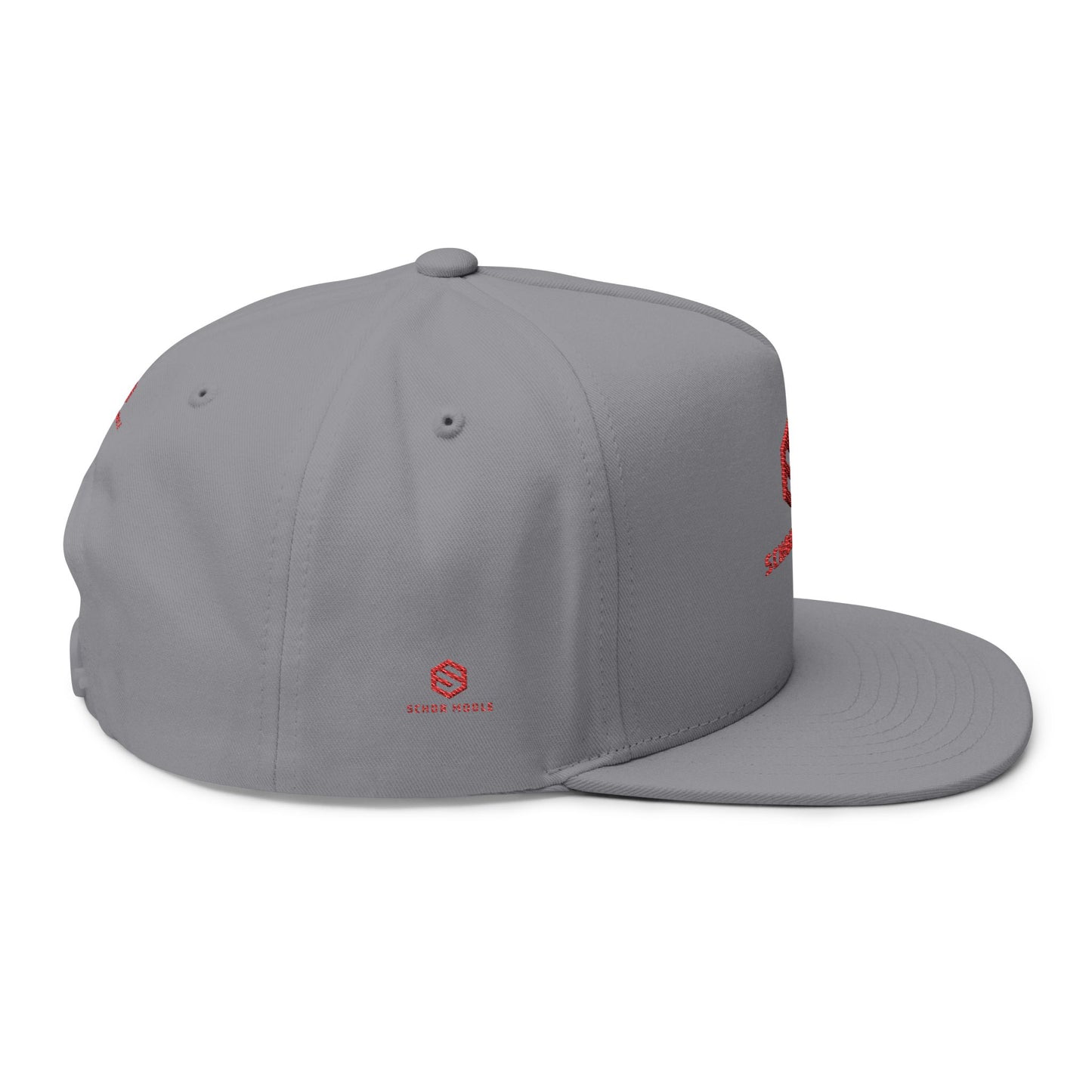 Stylish Flat Bill Cap - Trendy Embroidered Hat for Urban Fashion, Cool Accessory, Perfect Gift for Hipsters and Sports Enthusiasts
