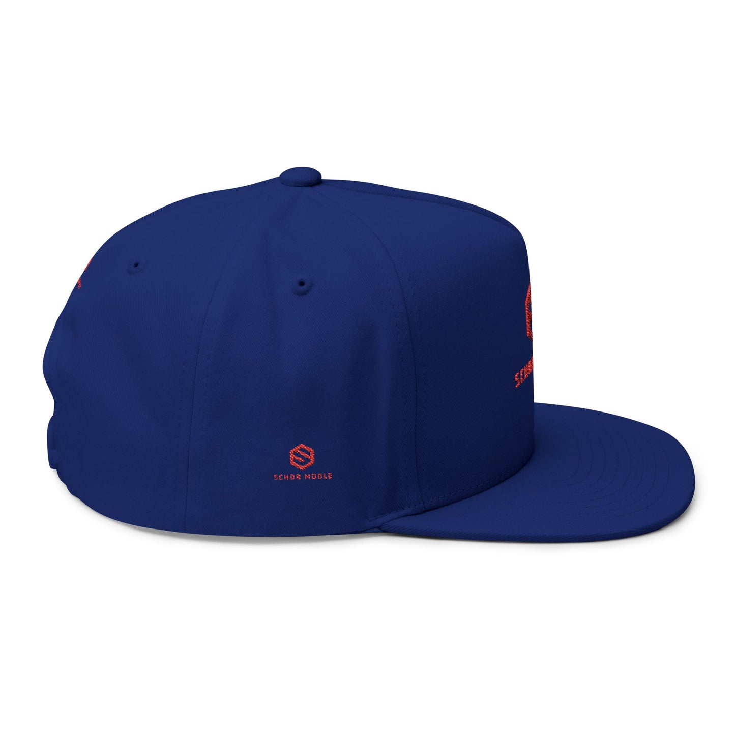Stylish Flat Bill Cap - Trendy Embroidered Hat for Urban Fashion, Cool Accessory, Perfect Gift for Hipsters and Sports Enthusiasts