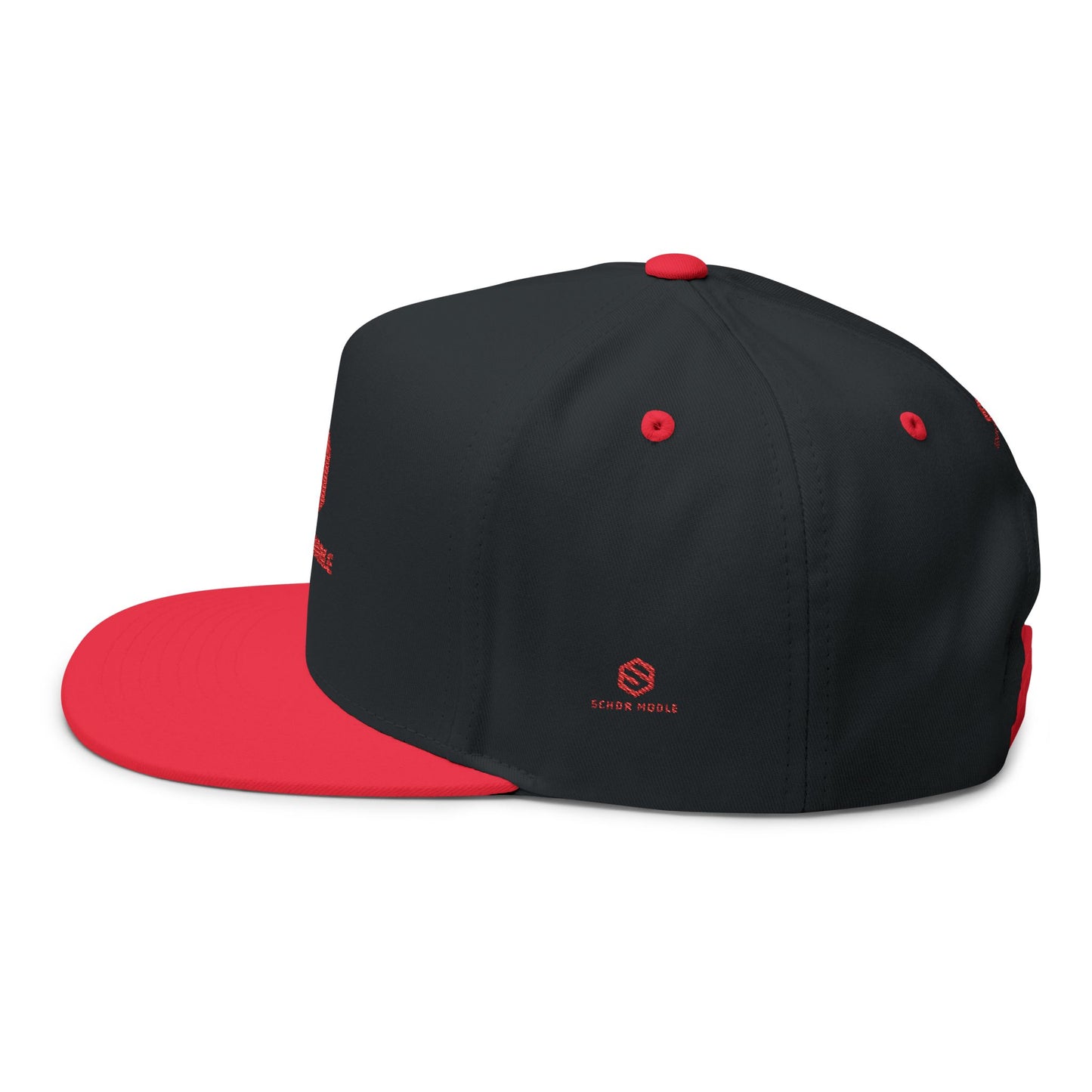 Stylish Flat Bill Cap - Trendy Embroidered Hat for Urban Fashion, Cool Accessory, Perfect Gift for Hipsters and Sports Enthusiasts