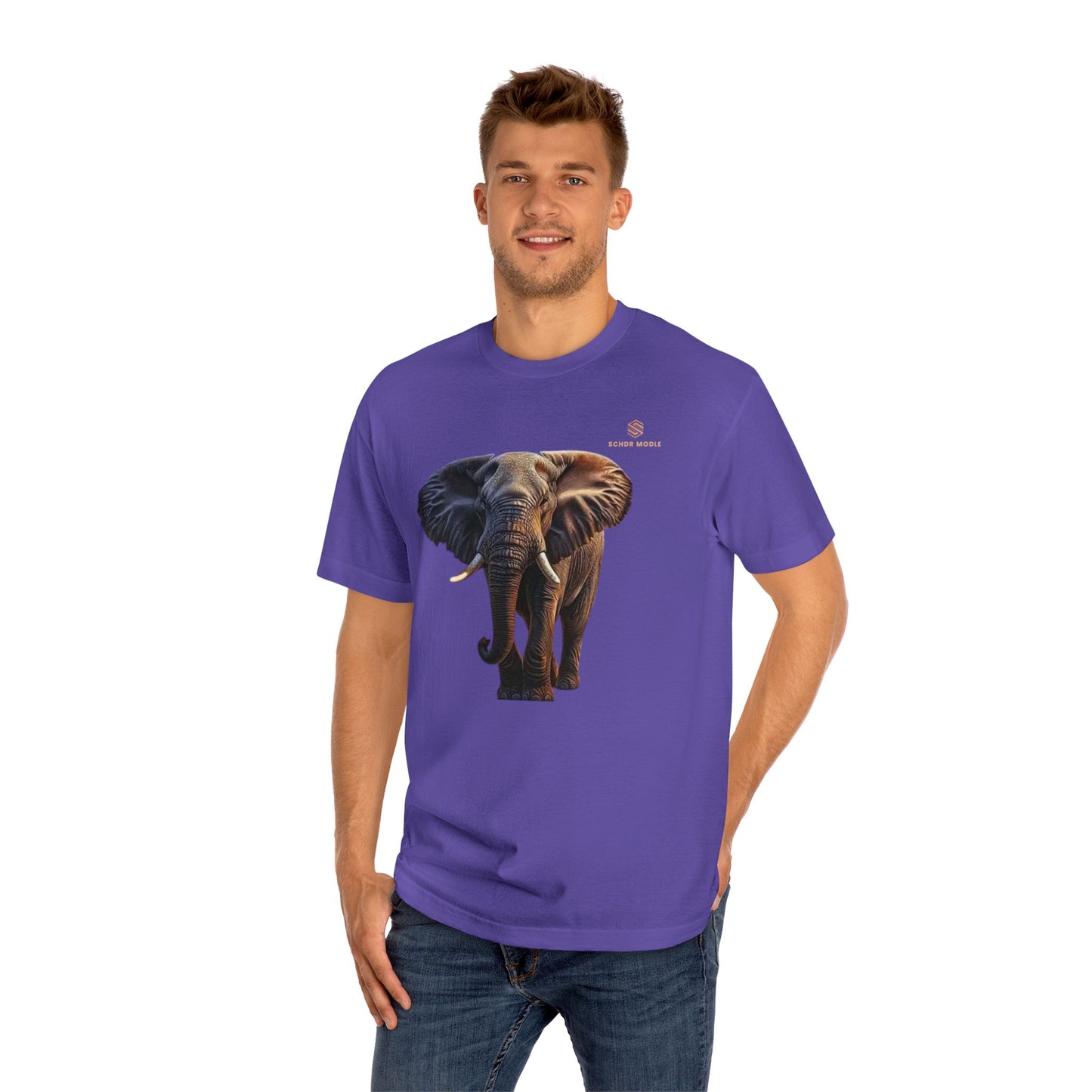 Majestic Elephant Unisex Classic Tee - Nature Lover's T-Shirt