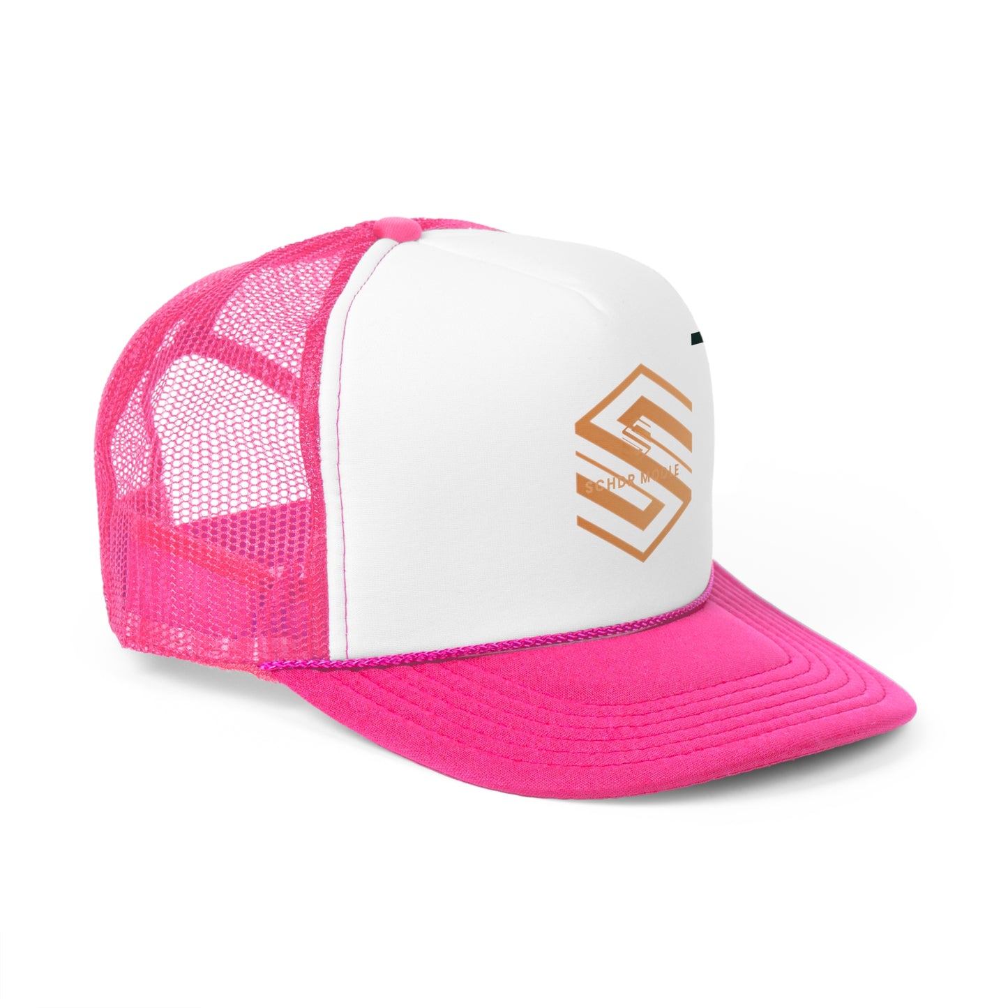 Stylish Trucker Cap with Modern Logo - Perfect for Casual Outings & Sporting Events