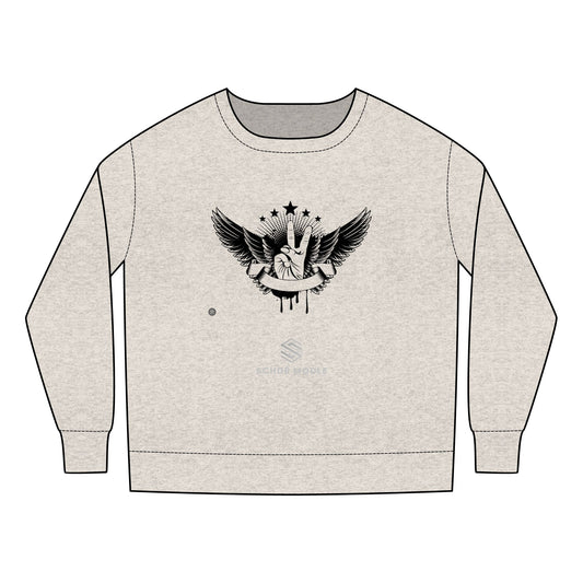 Cozy Toddler Sweatshirt with Wings Design | Perfect for Little Adventurers, Unique Gift for Birthdays, Everyday Wear, Fall Style
