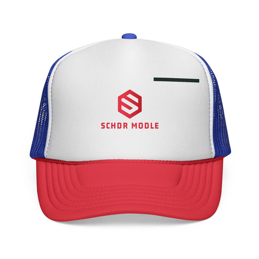 Stylish Trucker Cap with Modern Logo - Perfect for Casual Outings & Sporting Events