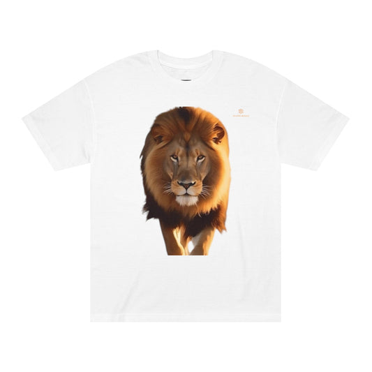 Majestic Lion Unisex Classic Tee, Animal Graphic Shirt, Nature Lover Gift, Casual Wear, Wilderness Apparel, Unique T-Shirt